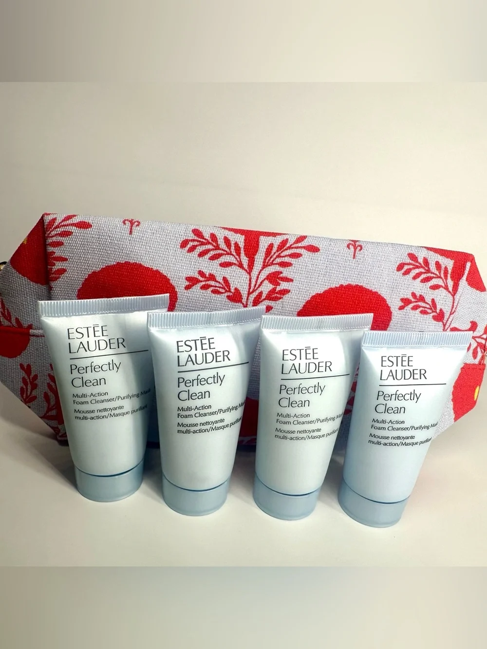 4x Perfectly Clean Travel Size Multi-Action Foam Cleanser/Purifying Mask